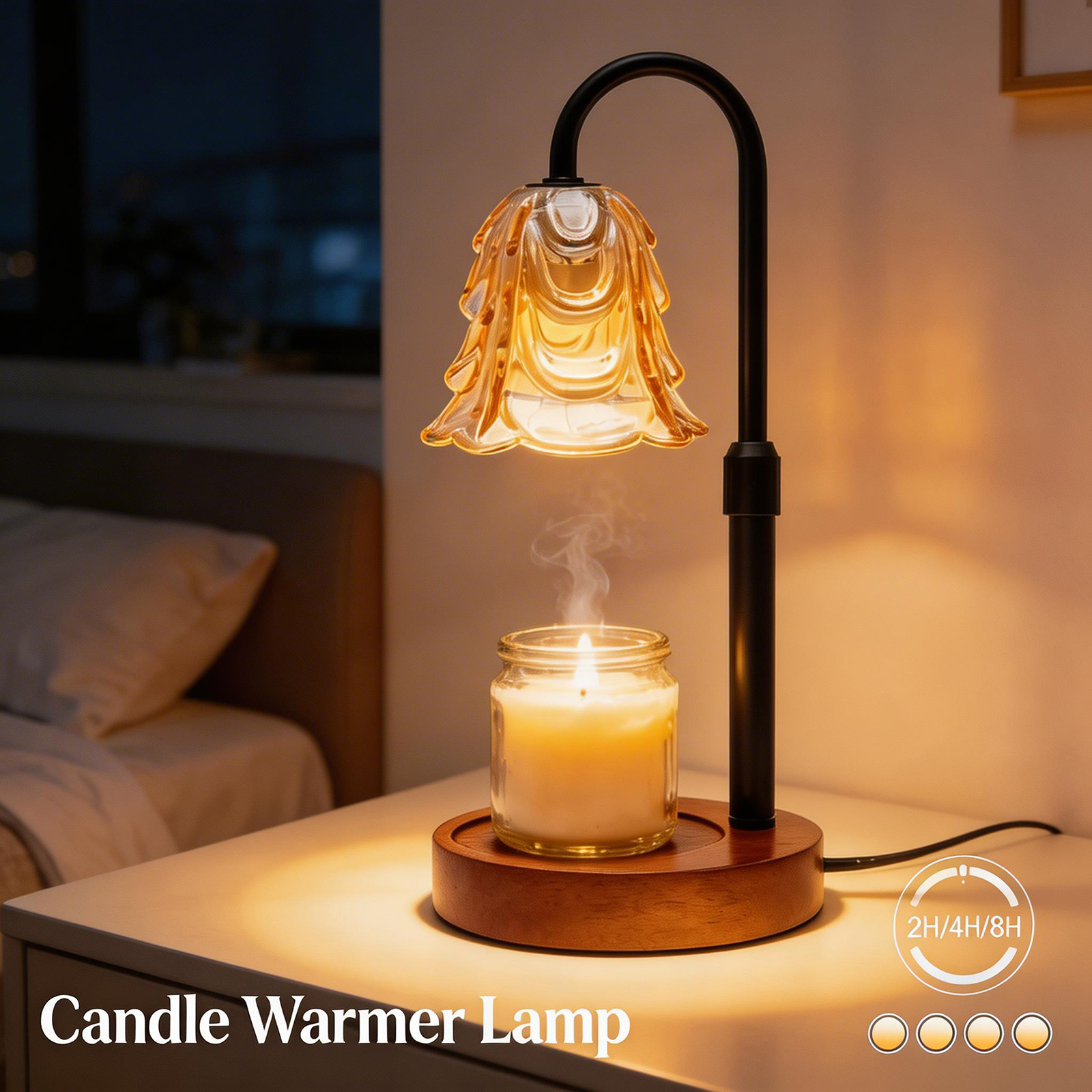 Candle Warmer Lamp Home Decora - Home Fragrance Lamp reseña y precio