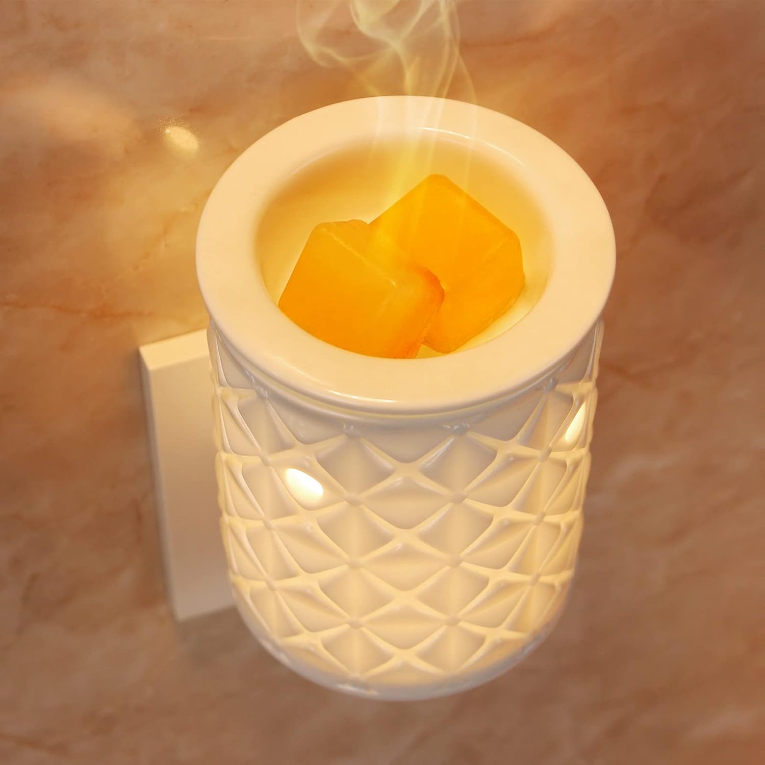 Plug in Wax Melt Warmer, Ceram - Ceramic Oil Burner reseña y precio