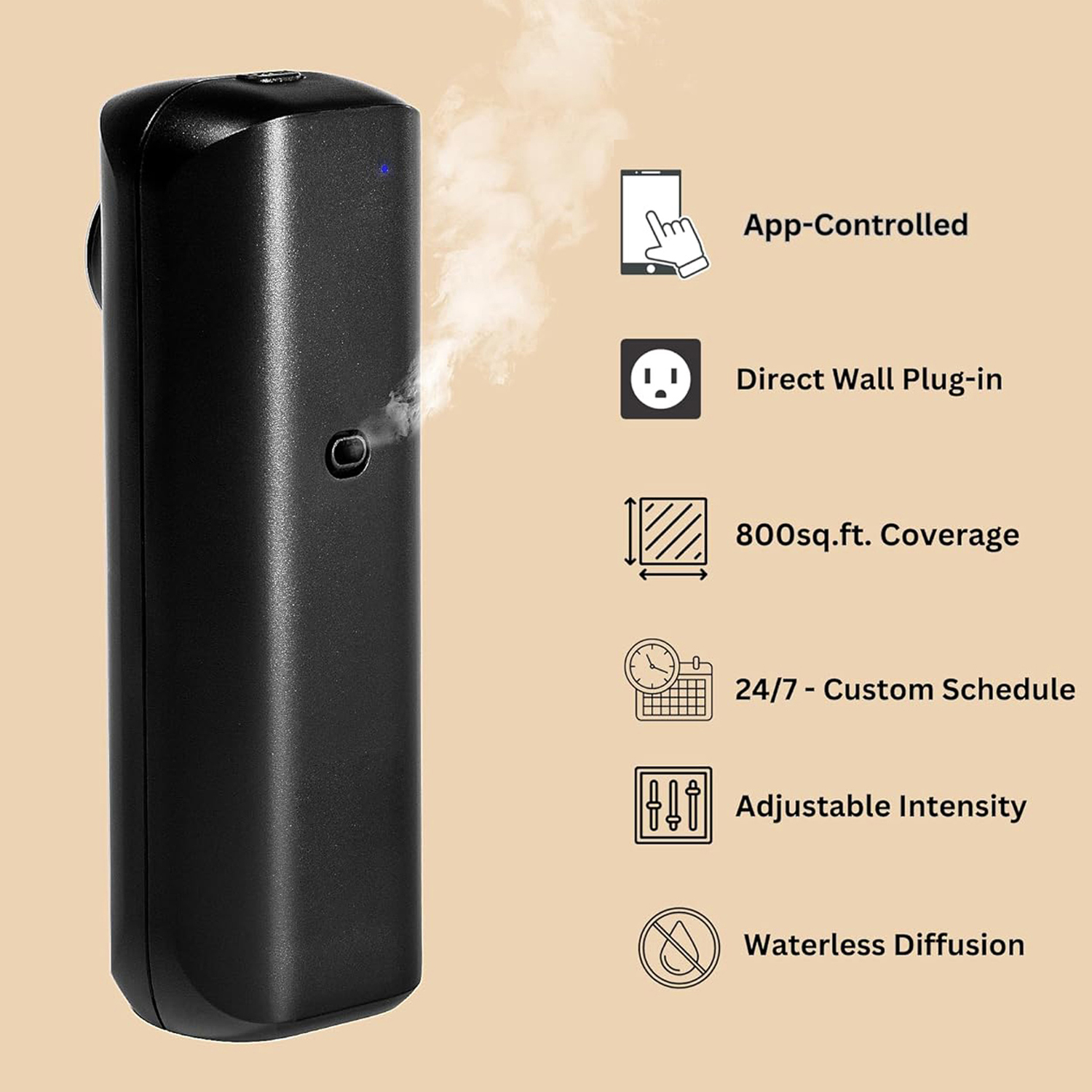 Fragrance Diffuser Toilet Auto - Home Fragrance Items reseña y precio