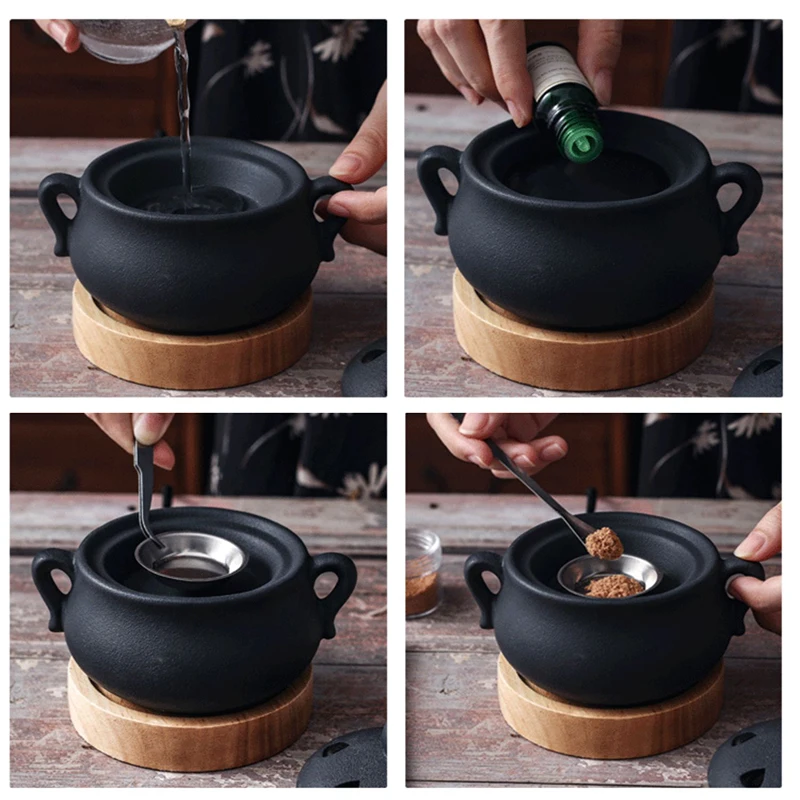 YXY Timed 110V/220V Electric I - Ceramic Oil Burner reseña y precio