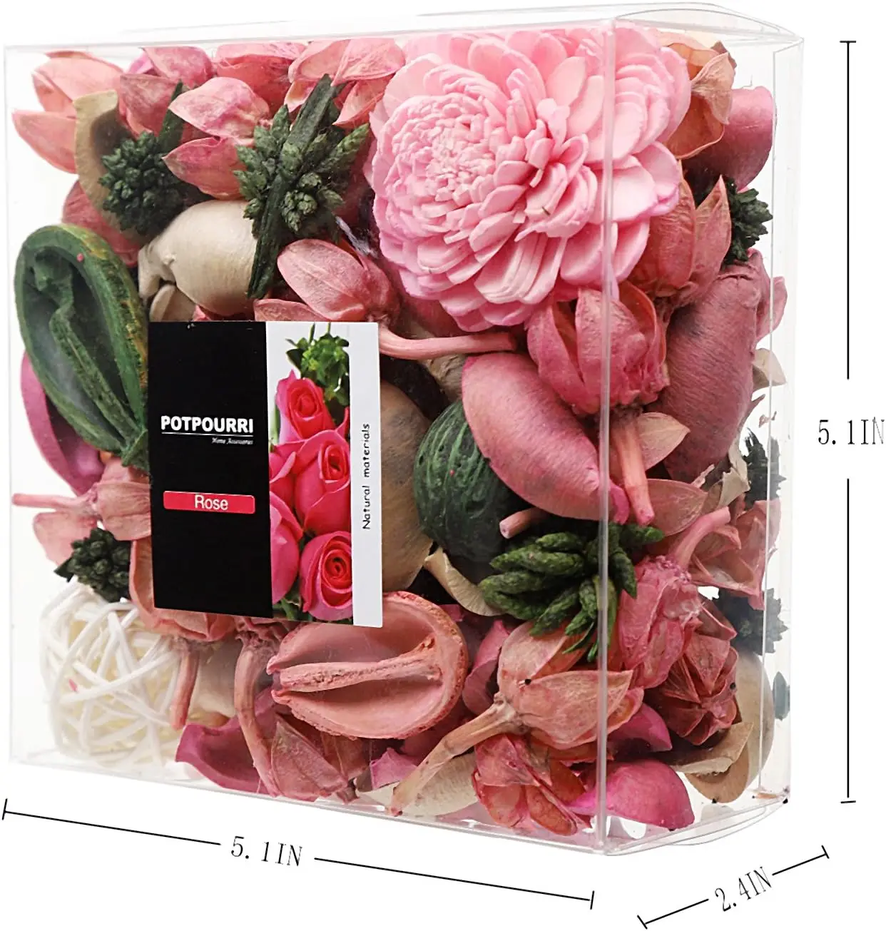 Rose Scented Potpourri Bowl Fi - In Home Fragrance Products reseña y precio