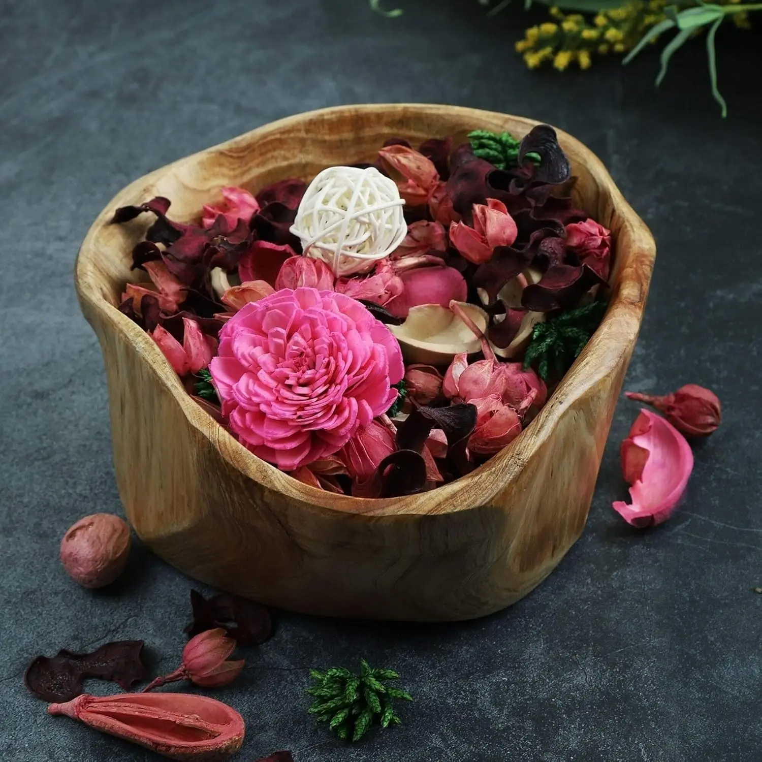 Rose Scented Potpourri Bowl Fi - In Home Fragrance Products reseña y precio