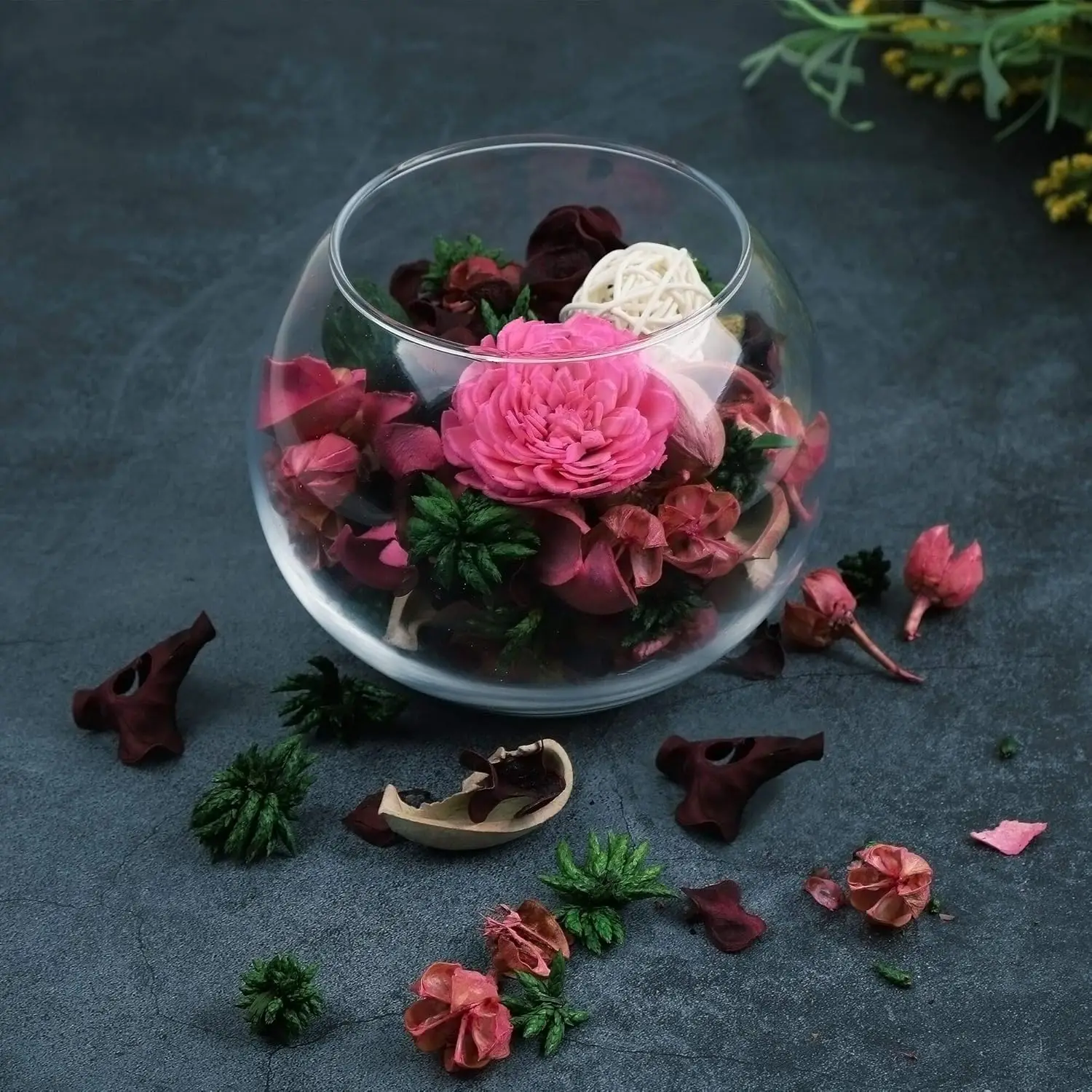 Rose Scented Potpourri Bowl Fi - In Home Fragrance Products reseña y precio