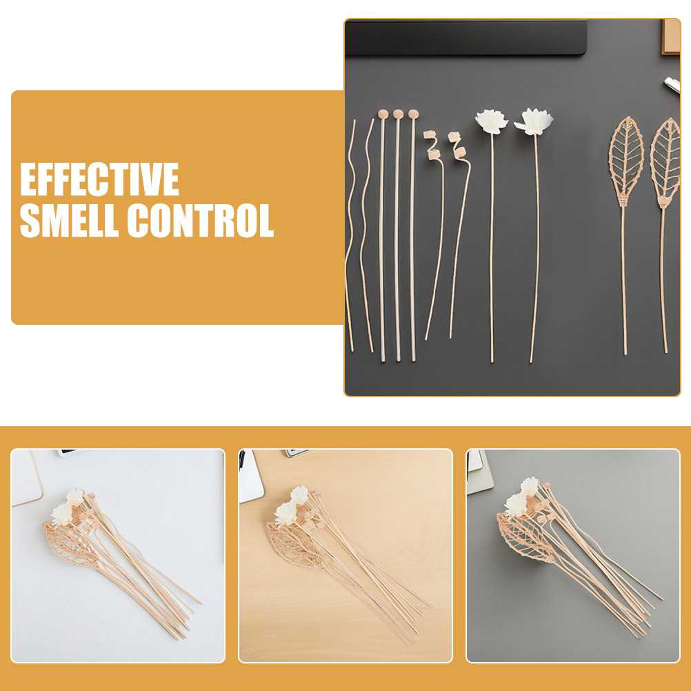 24Pcs Rattan Aroma Diffuser St - Home Fragrance Long Lasting reseña y precio