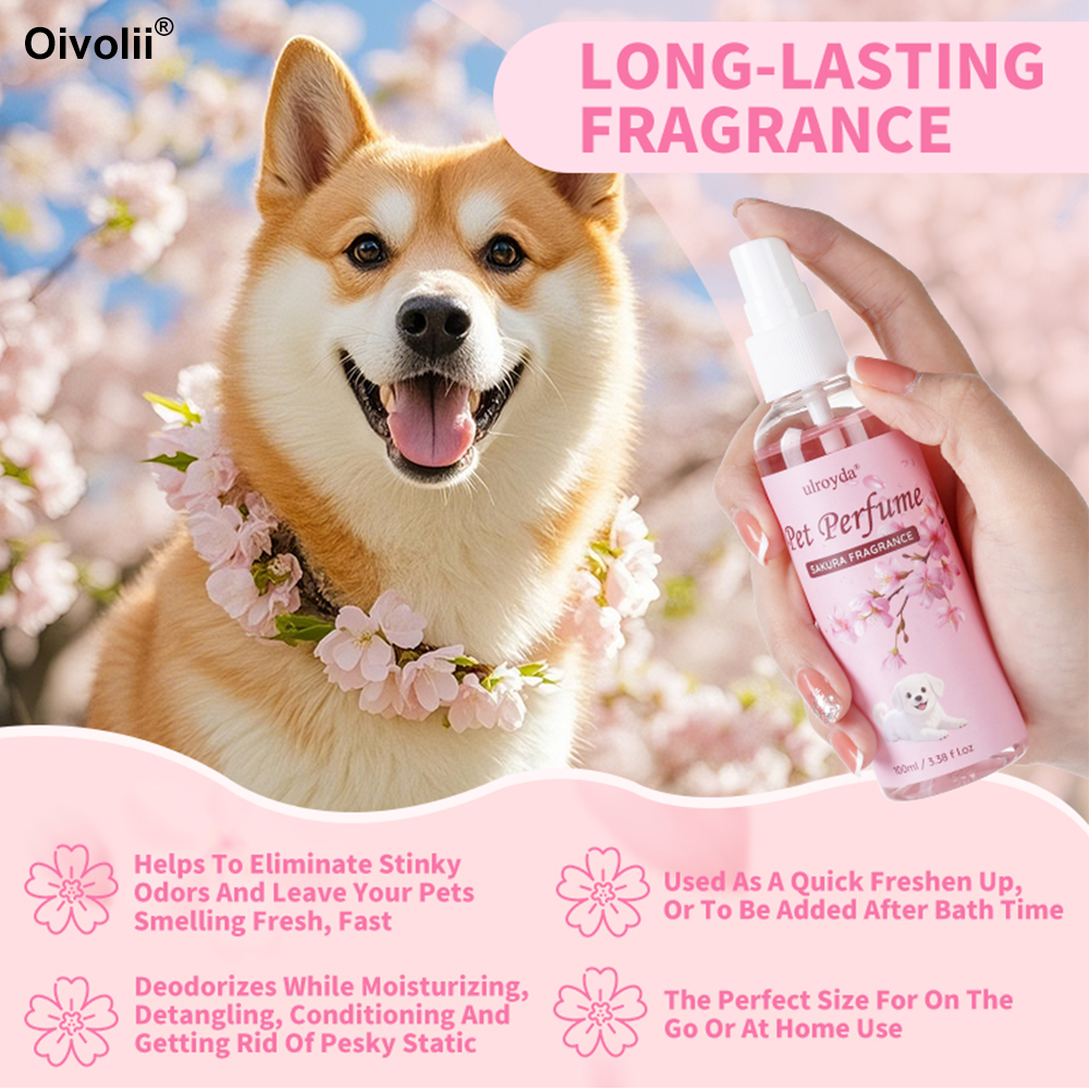 Sakura Pet Perfume Spray Long  - Home Fragrance Long Lasting reseña y precio