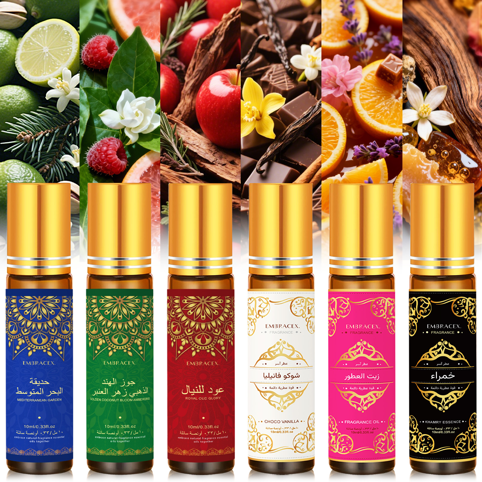 8PC/1PC 10ml Roller Essential  - Home Fragrance Oil reseña y precio