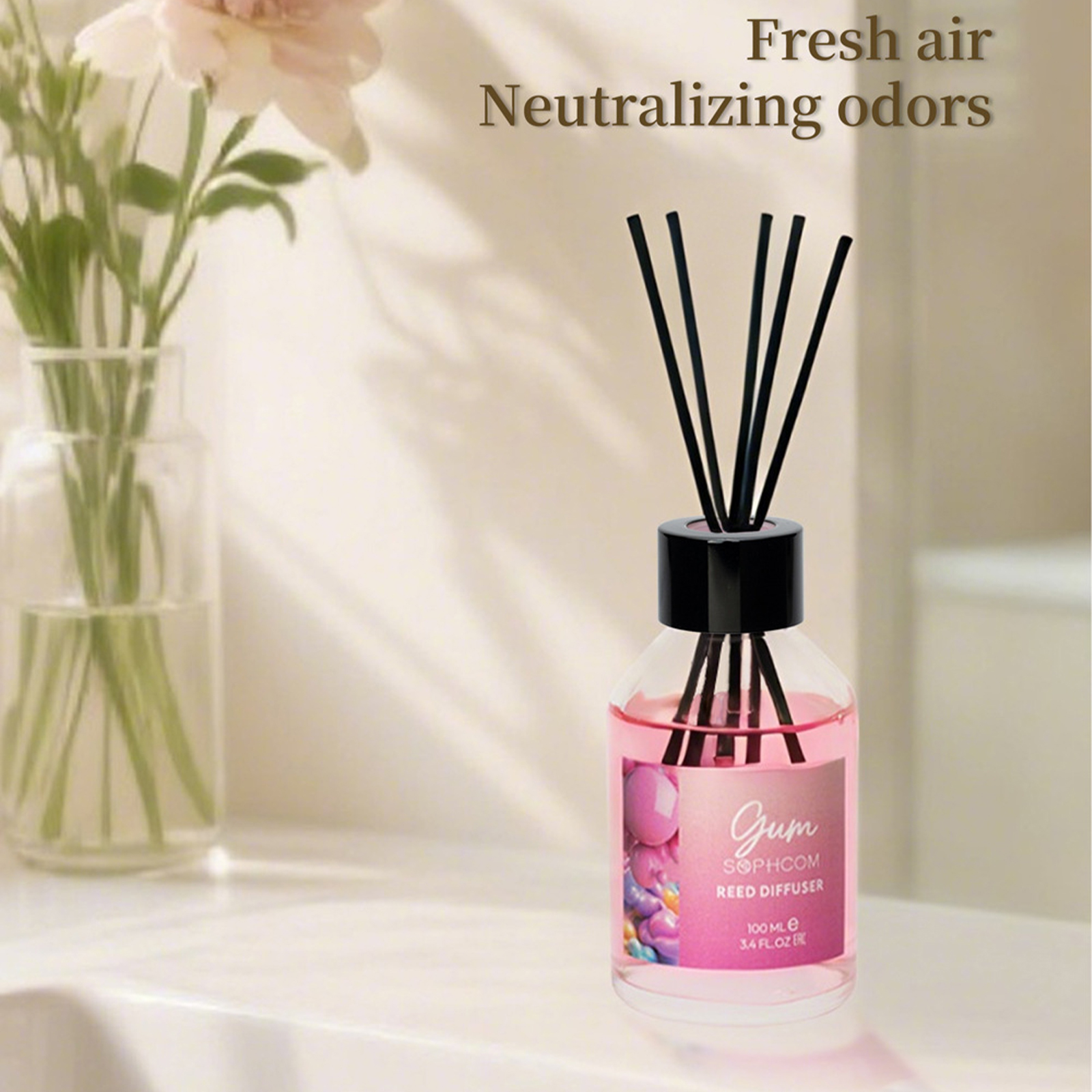 100ml Floral Fruity Reed Diffu - Home Fragrance Long Lasting reseña y precio