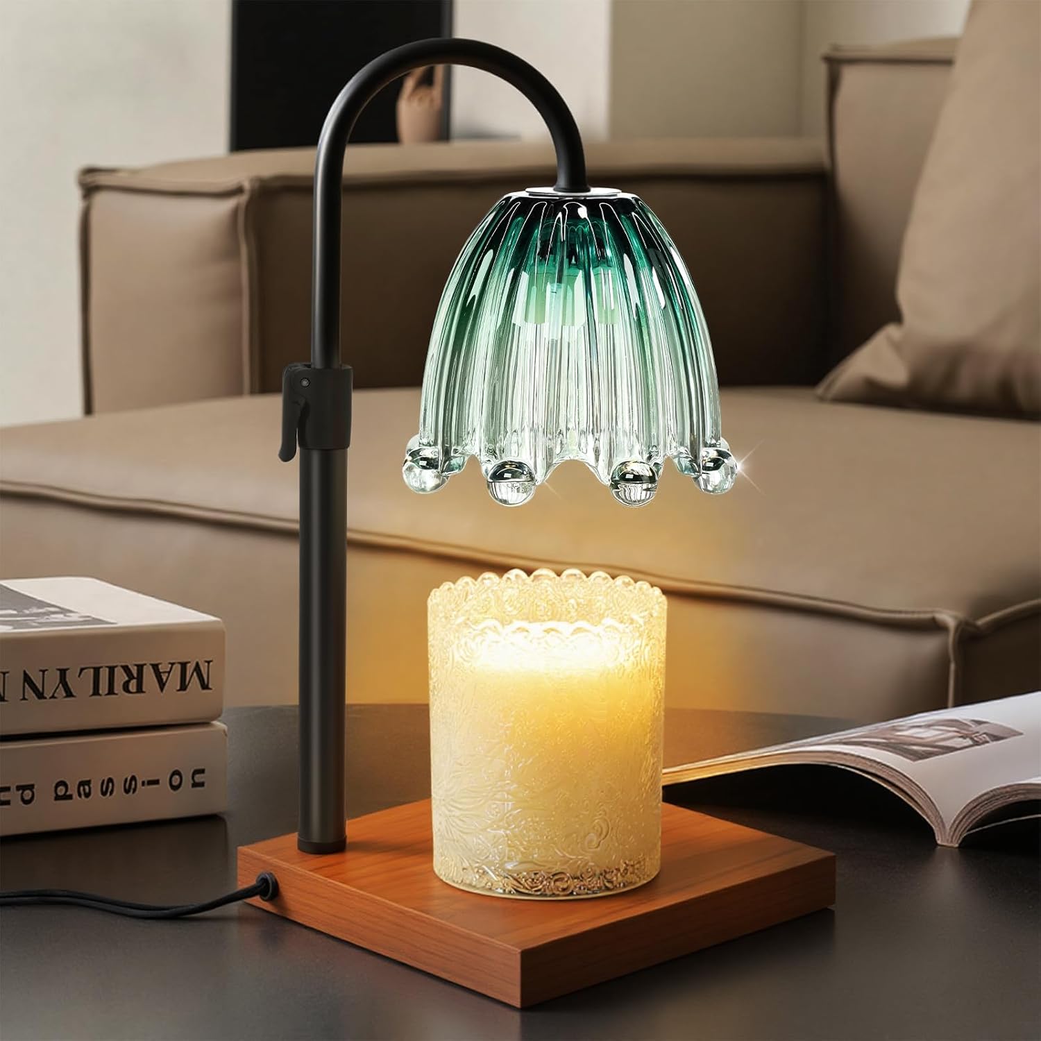 Candle Warmer Lamp with Timer, - Home Fragrance Lamp reseña y precio