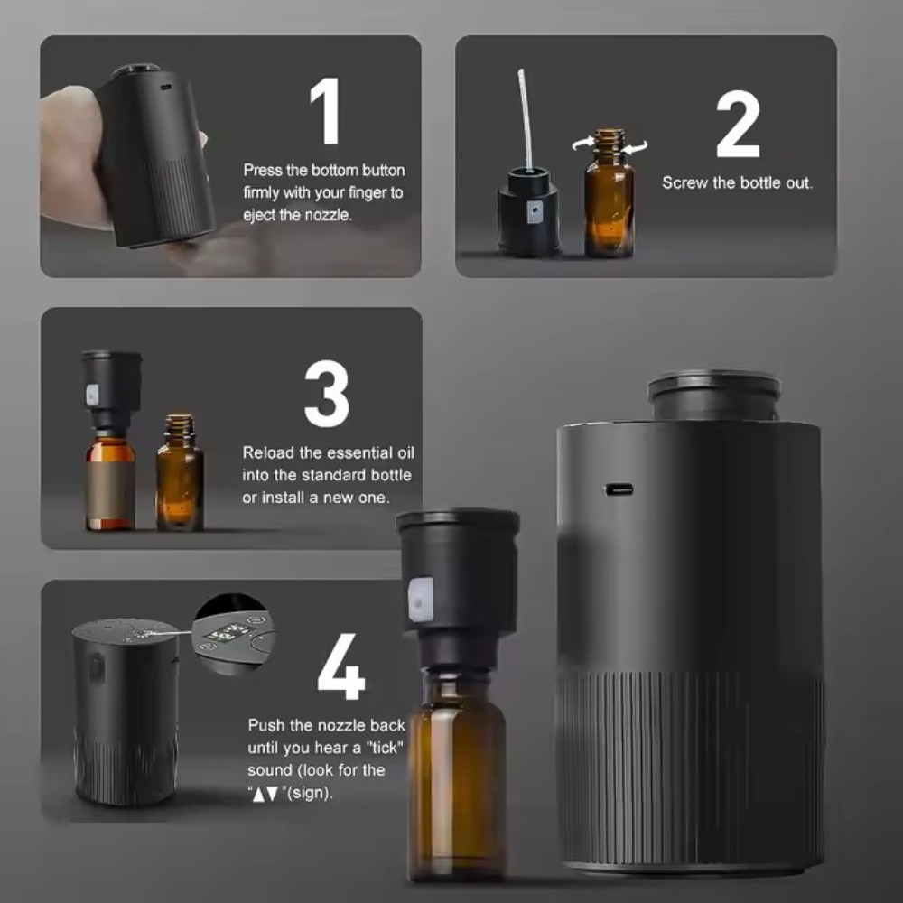Portable Essential Oil Diffuse - Home Fragrance Items reseña y precio